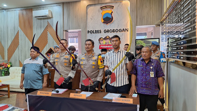 Antar Geng Janjian Tawuran, Satu Pemuda di Grobogan Jadi Korban Salah Sasaran Bacok